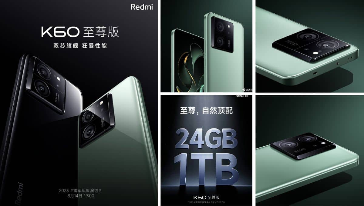 Redmi K60 Ultra to be announced on 14th August