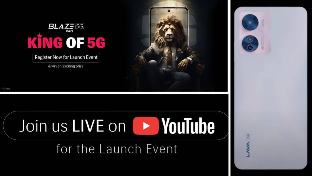 Lava Blaze Pro 5G to be launched in India on 26th September, check expected price, features