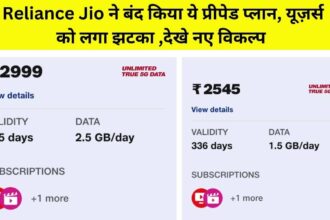 Reliance Jio stops Rs 1559 prepaid plans, check new plans