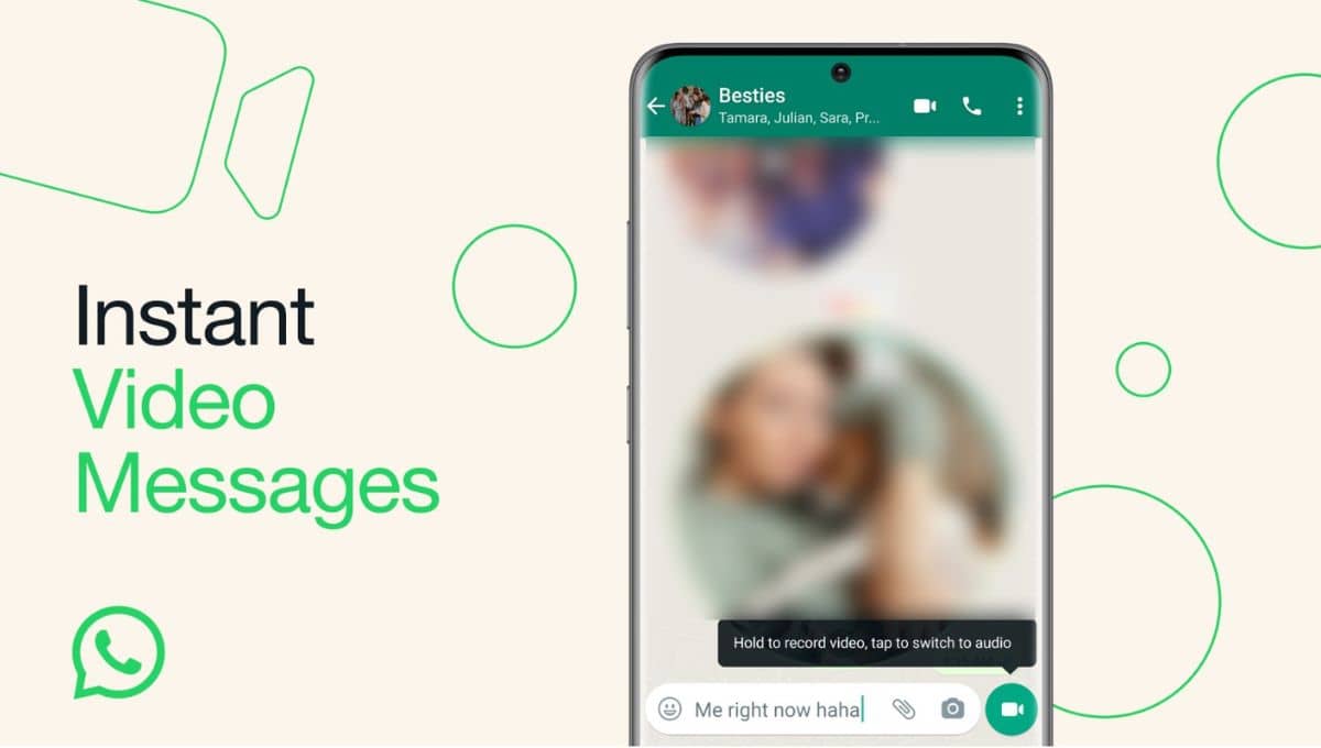 WhatsApp के Toggle फीचर से भेजे इंस्टेंट वीडियो मैसेज, जानें कैसे एक्टिवेट करें
